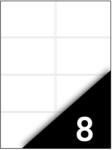 FORTUNA Etikett FORTUNA 105x74mm univerzális 800 címke/doboz 100 ív/doboz (10723) - forpami