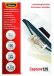 Fellowes Lamináló fólia FELLOWES 65x95 mm 125 mikron fényes 100/csom (5306702) - forpami