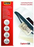 Fellowes Lamináló fólia FELLOWES 83x113 mm 125 mikron fényes 100/csom (5307101) - forpami