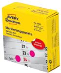 AVERY Etikett AVERY 3850 öntapadó jelölőpont adagoló dobozban pink 10mm 800 jelölőpont/doboz (3850) - forpami