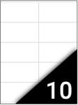FORTUNA Etikett FORTUNA 105x57mm univerzális 1000 címke/doboz 100 ív/doboz (10698) - forpami