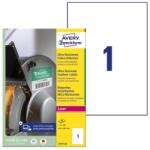 AVERY Etikett AVERY L7917-40 210x297 mm ultra ellenálló 40 címke/doboz 40 ív/doboz (L7917-40)