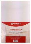 FORTUNA Hátlap FORTUNA A/4 230g matt bőrhatású fehér 100/dob (FO00103)