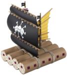 Bandai Model de asamblat Bandai Animation: One Piece - Marshall D. Teach's Pirate Ship (Grand Ship Collection), 15 cm