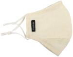 PureMe Maszk, Újrafelhasználható, Állítható füllel, Vászon, 2db N95 szűrővel a csomagban, krém (PUREME-LN-Cream) - eduna