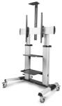 StarTech Guruló TV állvány 60-100" ezüst (1110C-MOBILE-TV-CART)