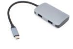Thunder Germany Thunder HBC-05, USB-C átalakító 5in1 2xUSB-C + 2xUSB-A + AUDIO (733-CH324)