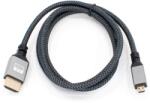 Thunder Germany Thunder C4KMC-1 4K Micro HDMI kábel [HDMI papa - Micro HDMI papa] (1 m) (217-XMCHC01)