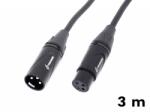 Thunder Germany Thunder MC199-3 Mikrofonkábel (XLR 3PIN mama - papa) - 3m (510003)
