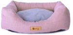 Petsy Connie poliészter kutyafekhely - pink-szürke - 75 cm
