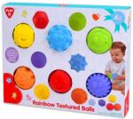 Playgo Tapintásfejlesztő szivárvány bébilabdák (108454_E)