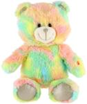 Teddies Rojko medve szivárvány plüss fénnyel és hanggal (TD00120020)