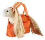 Teddies Unikornis narancssárga pénztárcában/táskában plüss táskában (TD00516111)