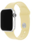 FIXED Szilikon szíj Apple Watch 38/40/41 mm, világos Sárga (FIXSST-436-LIYE) - mzona