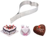  Szív alakú 12-26 cm-ig állítható tortaforma (72140) (72140)