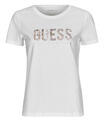 Guess Rövid ujjú pólók PYTHON LOGO Fehér EU XS