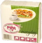 PIPA Szalvéta PIPA Everyday 32x33cm -1 rtg. 1/4 hajt. - 80 lap / csom. - hófehér - 00341A-30