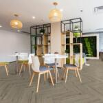 Falquon Parchet SPC The Floor Herringbone 6 mm Stejar ton mediu P1001