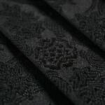 Takoy Pliszírozott bokát/ hagyományos népviselethez való anyag fekete - minta 2