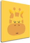 Impresi Obraz Little yellow giraffe - 40 x 40 cm Decoratiune camera copii