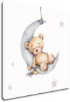 Impresi Obraz Bear on the cloud4 - 30 x 30 cm Decoratiune camera copii