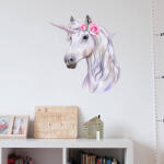 Impresi Autocolant pentru camera copilului Unicorn illustration - 40x43cm Decoratiune camera copii