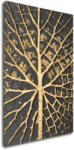 Impresi Tablou Golden leaf structure - 60 x 40 cm