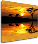 Impresi Tablou Safari sunset - 90 x 70 cm