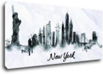 Impresi Tablou New York panorama - 90 x 40 cm