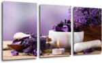 Impresi Tablou Lavender still life - 120 x 60 cm (3-piese)