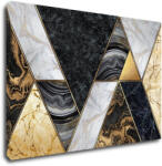 Impresi Tablou Gold black abstract - 60 x 40 cm