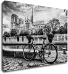 Impresi Tablou Street with an old bicycle - 70 x 50 cm