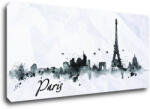 Impresi Tablou Paris panorama - 90 x 40 cm