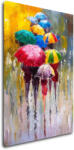 Impresi Tablou Colorful Umbrellas - 60 x 40 cm