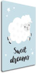 Impresi Obraz Sweet dreams - 60 x 40 cm Decoratiune camera copii