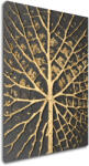 Impresi Tablou Golden leaf structure - 30 x 40 cm