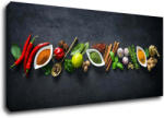 Impresi Tablou Flavorings and spice - 90 x 40 cm