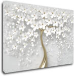 Impresi Tablou White tree with flowers - 90 x 60 cm