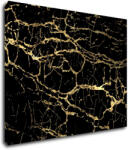 Impresi Tablou Marble black and gold - 90 x 70 cm