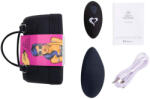 FeelzToys Panty - akkus, rádiós csiklóvibrátor (fekete) (92966900005)