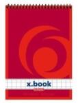 Herlitz Jegyzettömb spirálozott, A7, 50lap, Herlitz kockás (00110734) - irodaitermekek