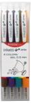 PENAC Set 4 pixuri cu gel PENAC Inketti - culori asortate (P-BA3601EF-3WP4)