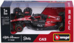 Bburago F1 versenyautó - Alfa Romeo Stake C43 #77 1:43 (Valtteri Bottas) (18-38085)