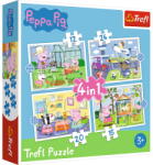 Trefl 4in1 Peppa Pig (34359) Puzzle