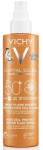 Vichy Spray de protecție solară SPF 50+ Capital Soleil (Kids Cell Protect Water Fluid Spray) 200 ml