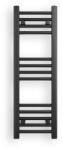 Welland Fekete 300x900mm törölközőszárítós fürdőszobai radiátor Welland Lux | Készletről | Gyors kiszállítással (CN900300BL)