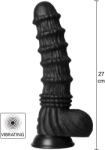 Hidden Desire Extreme Vibrating Dragon Monster Dildo Black