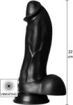 Hidden Desire Extreme Vibrating Dinosaur Monster Dildo Black