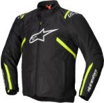 Alpinestars T-SPS 2 Waterproof motoros kabát fekete-fehér-fluo sárga