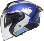MT Helmets MT Cosmo SV Cruiser nyitott bukósisak matt kék-fekete-szürke